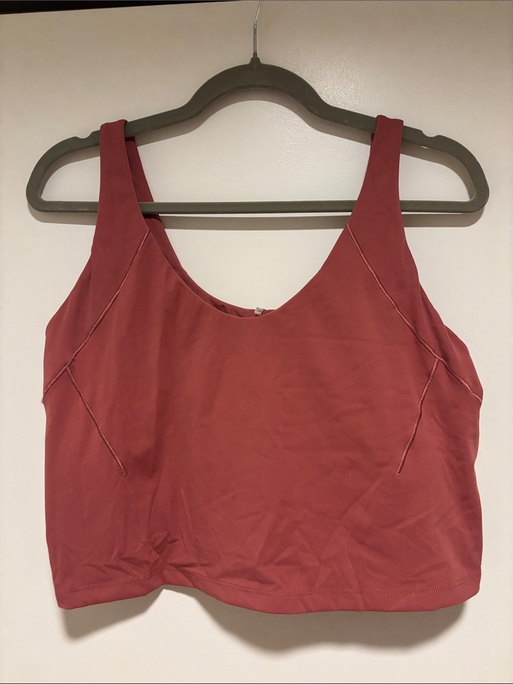 CALIA by Carrie Underwood Dusty Rose Scoop Crop Sports Bra